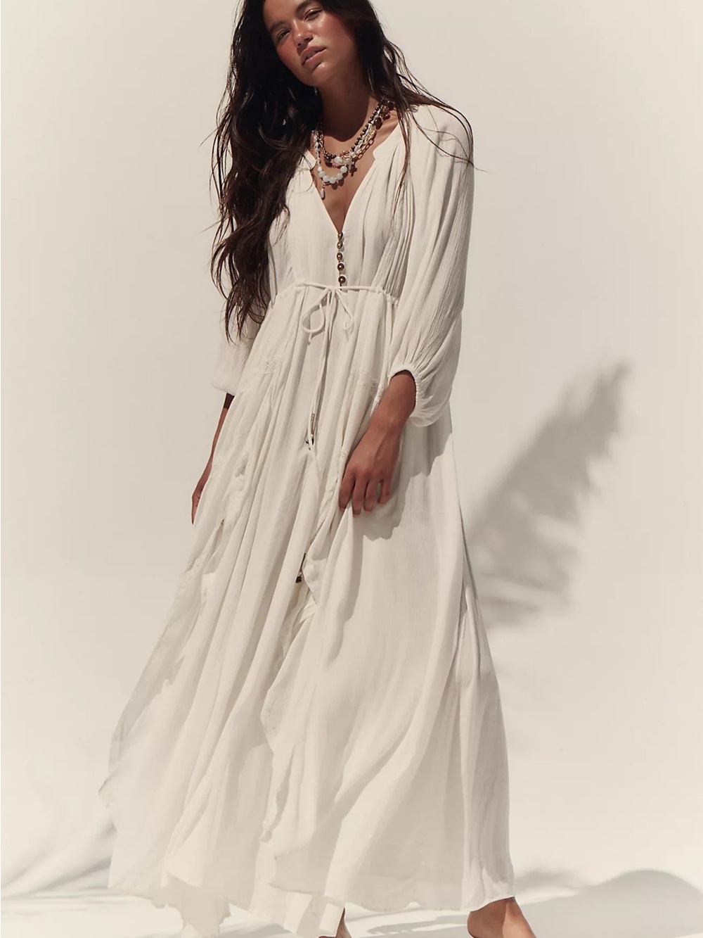 Free People Ivory made with love maxi - Picture 3 of 9